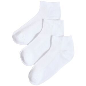 Stems 3Pk Everyday Ankle Socks, White
